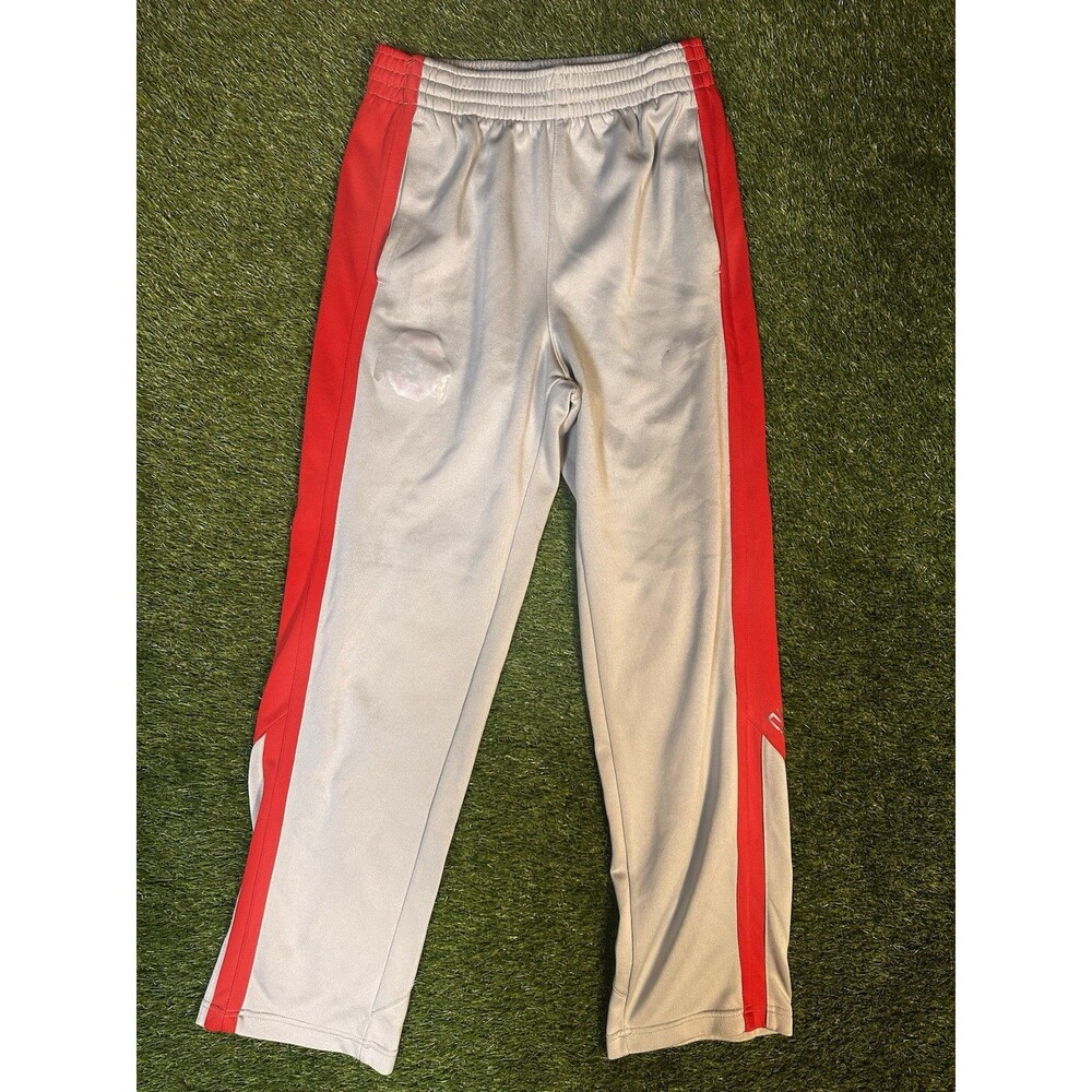 Nike Elite Dri-Fit Jogging Pants Gray Red Small Ohio State
